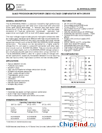 Datasheet ALD2302 manufacturer ALD